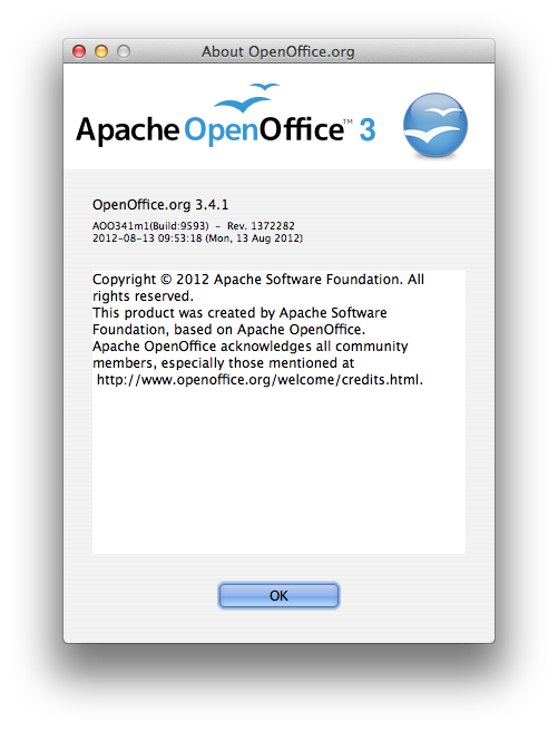 download apache openoffice for mac os x 10.7.5